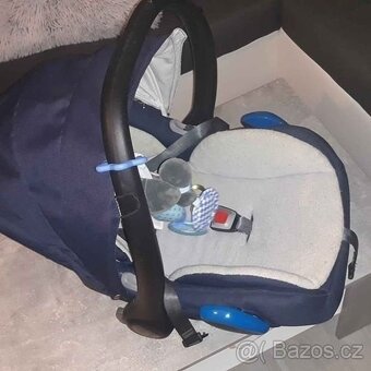 Dětský kočárek JASMINE 2x + autosedačka + síťka proti hmyzu - 3