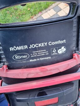 Kvalitní zadní sedačka na kolo Romer Jockey - 3