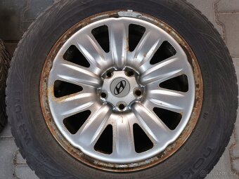 Originální 17 disky hyundai + zimní pneu 6,5-7mm + TMPS - 3