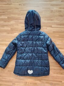 Divci zimni bunda, vel. 116 SLEVA  - 3