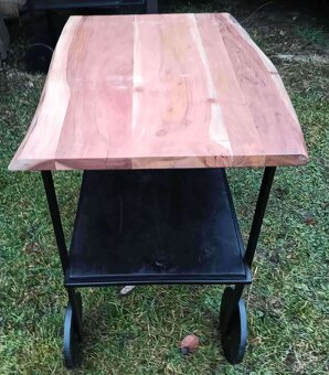 Nábytek - designový servírovací vozík - nový - 3