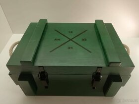 Vojenský humidor z akátu - 3