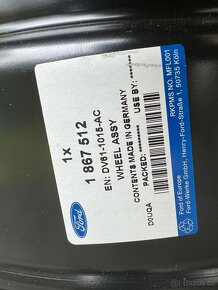 Plechové disky Ford 17" - 3
