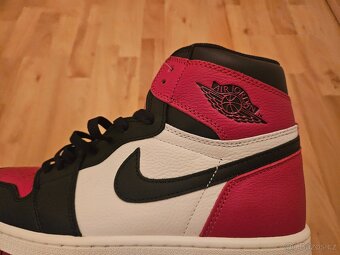 Air Jordan 1 Bred Toes - 100% replika, EU 46 - 3