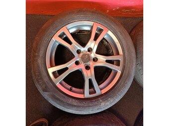 ALU disky OZ 5x120 R17 s letními pneu 225/55 R17 - 3