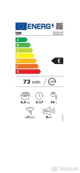 Pračka Beko WUE6511BS bílá - 3