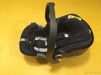 Autosedacka pro miminka (vajíčka) Cybex Aton Dark Blue - 3
