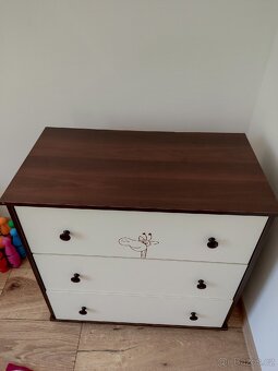 Komoda do dětského pokoje/přebalovací pult - 3