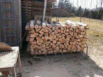 Prodám suché tvrdé palivové dřevo jasan štípy. - 3