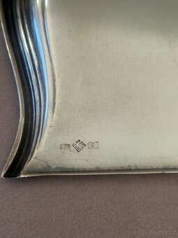 Elegantní postříbřená souprava Floreat - 3