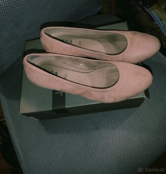 💎 NOVÉ Plesové Střevíčky JANA 40 H (Pohodlné/Širší Střih) - 3