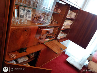 nábytkový set ořech 60. léta - vleze se do výtahu - 3