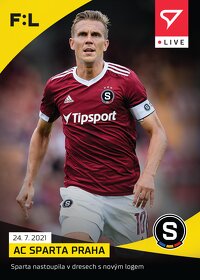 Fotbalové karty Fortuna Liga 2021/22 SportZoo - Limited LIVE - 3