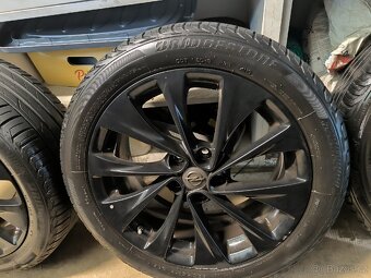 ALU kola Opel Astra K 5x105 r17 Originál, pneu 6mm+TPMS - 3