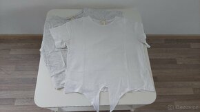 2x bavlněné triko a 2x kraťasy H&M, věk cca 14 let - 3