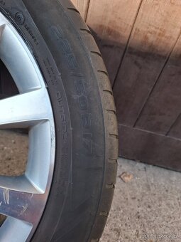 Letni alu Škoda Yeti 5x112 + Nokian 225/50R17 98W ExtraLoad - 3