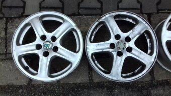Škoda Octavia 1 sada alu kol 6Jx15" 5x100 - 3