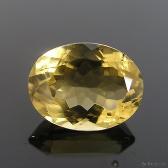 Citrín bez úprav-ovál-9,26 ct. - 3