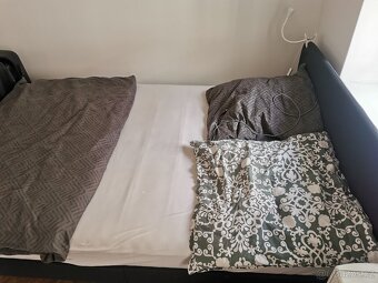 IKEA Bett SLATTUM plus VESTERÖY Matress - 3