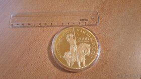 Specimen - velký dukát se Svatým Václavem - 2 ks - 3