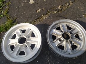 škoda alu kola 4x130 kopretiny (otvíráky) - 3