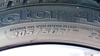 4 x celoroční pneu Goodyear Vector 4 Seasons 205/50/17 – 93 - 3