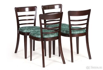 4x jídelní židle SETONA, nové čalounění, 1958 - 3