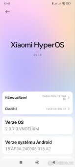 Prodám telefon Xiaomi redmi note 13 pro 8GB/256GB - 3