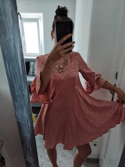Dámské letní růžové tygrované šaty Boho Queen Bee Asos - 3