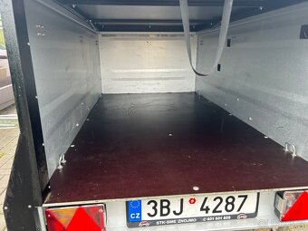 Vozík za auto skříňový - 3