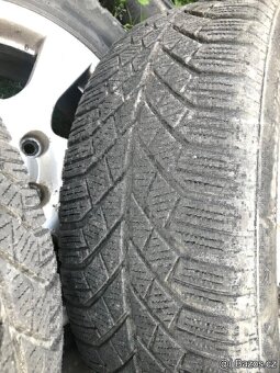 Alu kola 16” 5x112 Škoda a zimní pneu 205/55R16 - 3