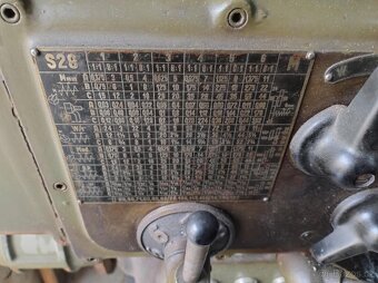 Soustruh TOS S-28 - 3