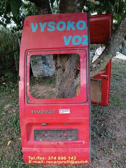 Zadní dveře Ford transit. - 3
