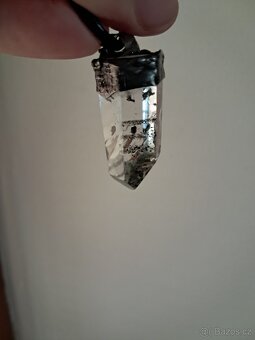 Náhrdelník s přírodním křišťálem - 3