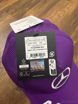 Mercedes AMG Petronas Formula 1 Lewis Hamilton Driver Cap - 3