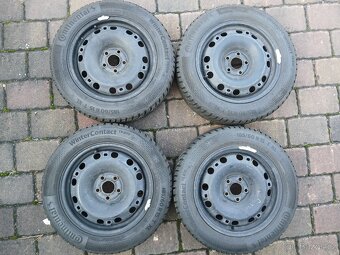 Plechová kola,sada,5x100,ET38,CONTINENTAL,185/60 R15,9/7,5mm - 3