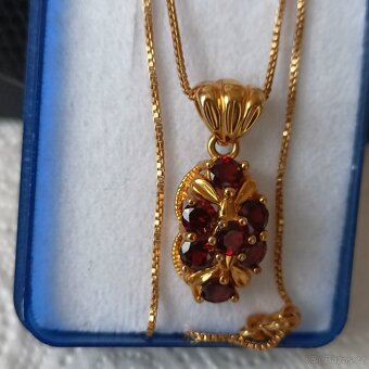 retizek s priveskem AG925 ZLACENE.Italie - 3