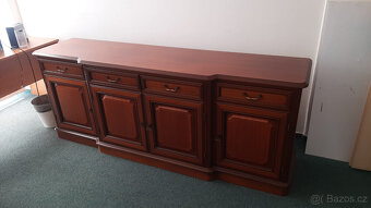 Rustikální dřevěná komoda masive - 3