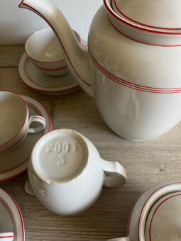 Čajový servis - 40. - 50. léta  (15ks) - 3