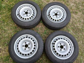 Plechová kola,sada,5x120,ET52,CONTINENTAL,205/65 R16C,4x9,5m - 3