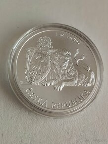 Investiční stříbrné mince Český Lev a Orel - 3