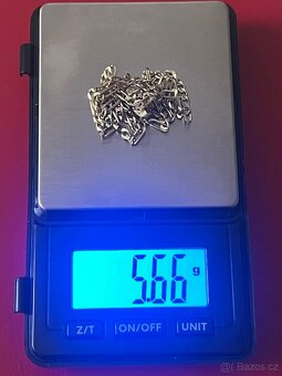 Zlato / zlatý řetízek vzor Figaro 585/1000 - 3