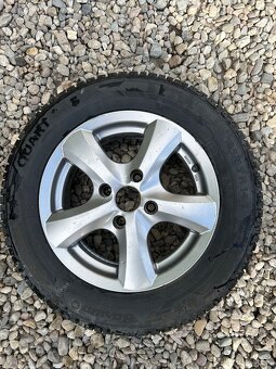 Alu kola 4x108 s celoročními pneu 185/65/14 - 3