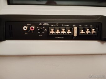 Subwoofer JVC, zesilovač SONY, kabeláž - 3