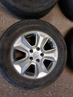 originální alu kola Dacia duster 215/65r16 - 3
