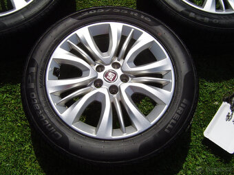 4X LETNÍ HLINÍKOVÁ KOLA FIAT TIPO 205/55 R16..TOP - 3