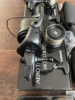 3 navijáky Shimano Aero Technium Mgs 14000 XTC, zakoupené v - 3