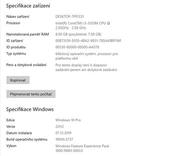 Lenovo E431,i3-3120M,WIN 10,HDD 1TB,RAM 8GB,14.1 palců - 3