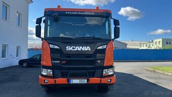 Scania G 500 XT 8x4 BORDMATIC třístranný sklápěč - 3