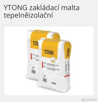 Ytong zakladaciI,zdici, omitka - PRODANO VSE - 3